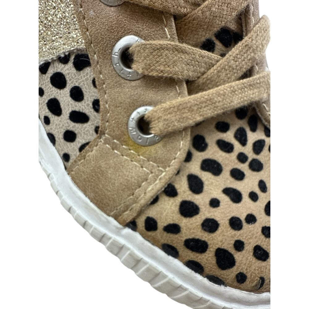 Blowfish Malibu Wave Sneakers Cheetah Leopard Multi Mix Beige Black 8 - Picture 8 of 9